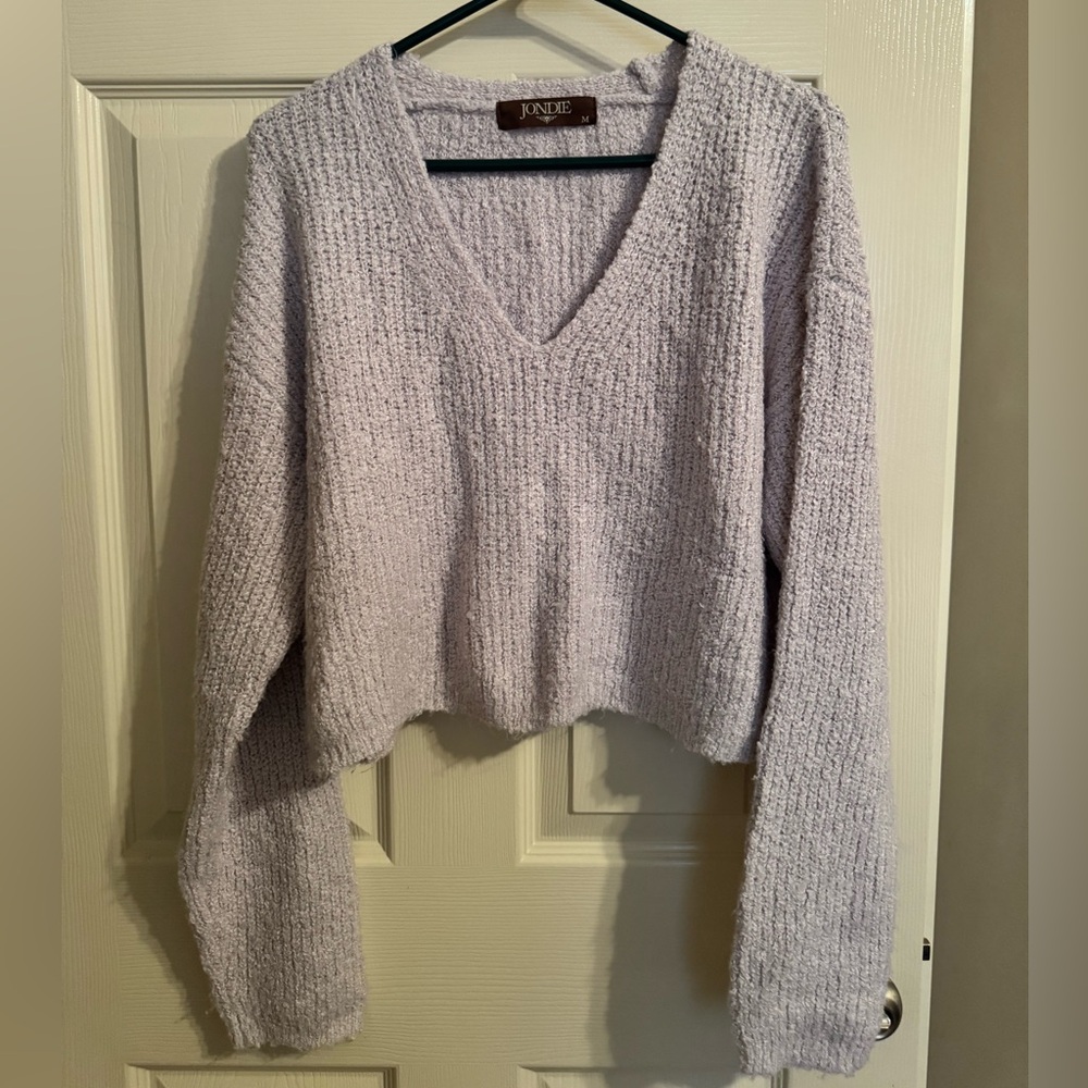 Women’s Cropped Sweater- Medium